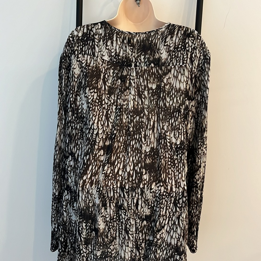 Peruvian Connection Long Sleeve Button Up Blouse … - image 5